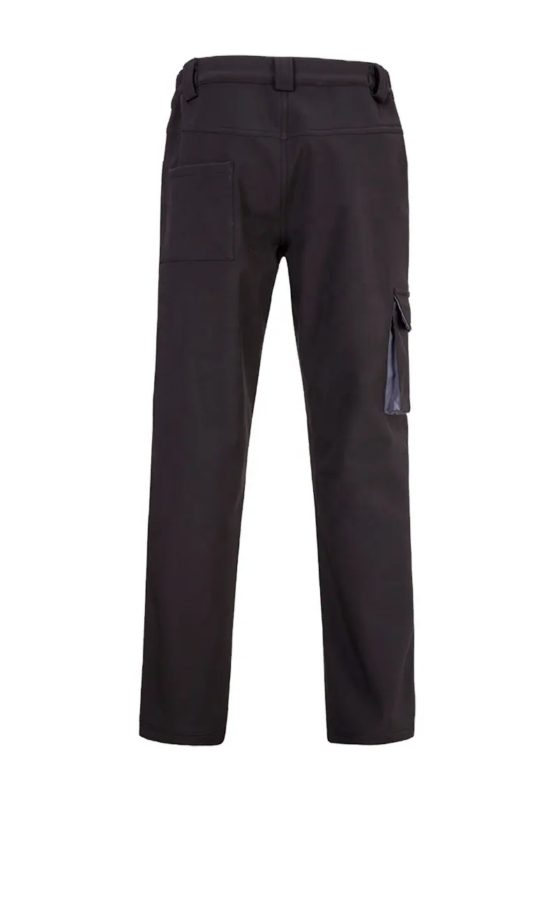 P601 Lakeland Winter Black Cotton Fleece Pants Windproof and Warm Outdoor Safety Gear