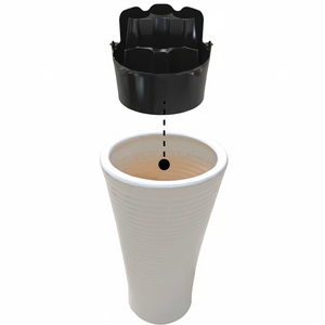 F324 Plateau à orchidées à assemblage rapide pour présentoirs floraux d'hôtel et de vente au détail de Noël - Product Image 1