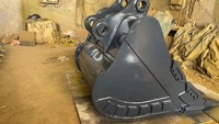 Kompatibel dengan Banyak Model Excavator 2CBM Excavator Pertambangan Tugas Berat Excavator Bucket Batu Excavator Bucket Penggali Batu