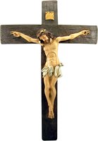 Personnalisé Noël Jésus croix religieuse Jésus statue Catholique articles religieux Art Chrétien Crucifix Mur Croix