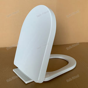 Fabricante de alta calidad de plástico de cierre suave cubierta de asiento de inodoro familia <span class=keywords><strong>Wc</strong></span> redondo PP gran oferta <span class=keywords><strong>tapa</strong></span> de asiento - Product Image 1