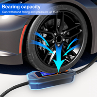 Chargeur EV portable de type 2, prise CEE 3 broches, ampérage réglable 10A/16A/20A/32A, 7kW avec voyant lumineux, chargeur de voiture