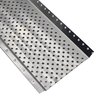 Filtre à feuilles en alliage d'aluminium durable, résistant au feu et à la corrosion, avec garantie de 5 ans, style moderne, protection pour villas