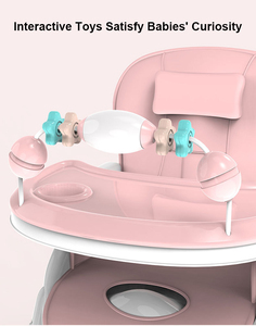 Best Seller sicurezza 4 in 1 convertibile per bambini piccoli <span class=keywords><strong>seggiolone</strong></span> con giocattoli e ruote - Product Image 5