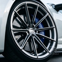 Jantes en alliage 5x120 5x112 5x114.3 18 19 20 21 pouces, jantes de voiture profondes concaves forgées pour Audi BMW E90 X3 X4 M5