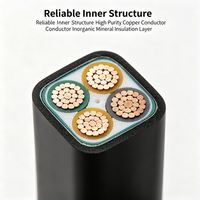 Cable de Alimentación de Bajo Voltaje con Núcleo de Cobre 0.6/1kV, Aislamiento XLPE, Revestimiento de PVC, Resistente al Fuego, para Construcción