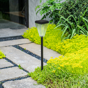 Lámpara <span class=keywords><strong>Solar</strong></span> de Jardín Impermeable para Exteriores, Linterna LED Brillante para Caminos, Precio Competitivo, Lámpara Decorativa para Caminos Exteriores IP65 - Product Image 3