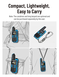 QUANSHENG Nuevo Radio Bidireccional TG-FR1 FRS PMR446 Sin Licencia Walkie Talkie Fácil de Transportar - Product Image 6