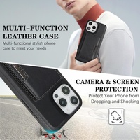 Offre Spéciale Étui Magnétique 2-en-1 Dekker C1 avec Portefeuille à Rabat pour Cartes pour iPhone 17 16 Pro Max Samsung Google Coque de Protection