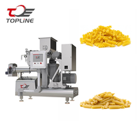 Machine à pâtes pour macaronis en blé dur avec conception de ligne non standard pour macaronis et pâtes courtes