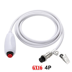 2025 nouveau câble d'appel d'infirmière bouton poussoir cordon câble poste d'infirmière cordon d'appel <span class=keywords><strong>de</strong></span> remplacement universel avec pince <span class=keywords><strong>de</strong></span> drap <span class=keywords><strong>de</strong></span> <span class=keywords><strong>lit</strong></span> GX16 4P 2P <span class=keywords><strong>3m</strong></span> - Product Image 2