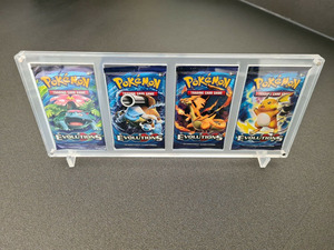 <span class=keywords><strong>Pokemon</strong></span> / <span class=keywords><strong>Magic</strong></span> Booster Pack boîtier acrylique magnétique/affichage de rangement - Product Image 4