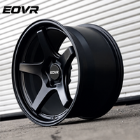 Rines EVOR Forjados de Lujo con Borde Profundo para Autos Dodge SRT Nissan BMM 5x115 5x114.3 5x120 5x130 de 15 20 21 22 24 Pulgadas