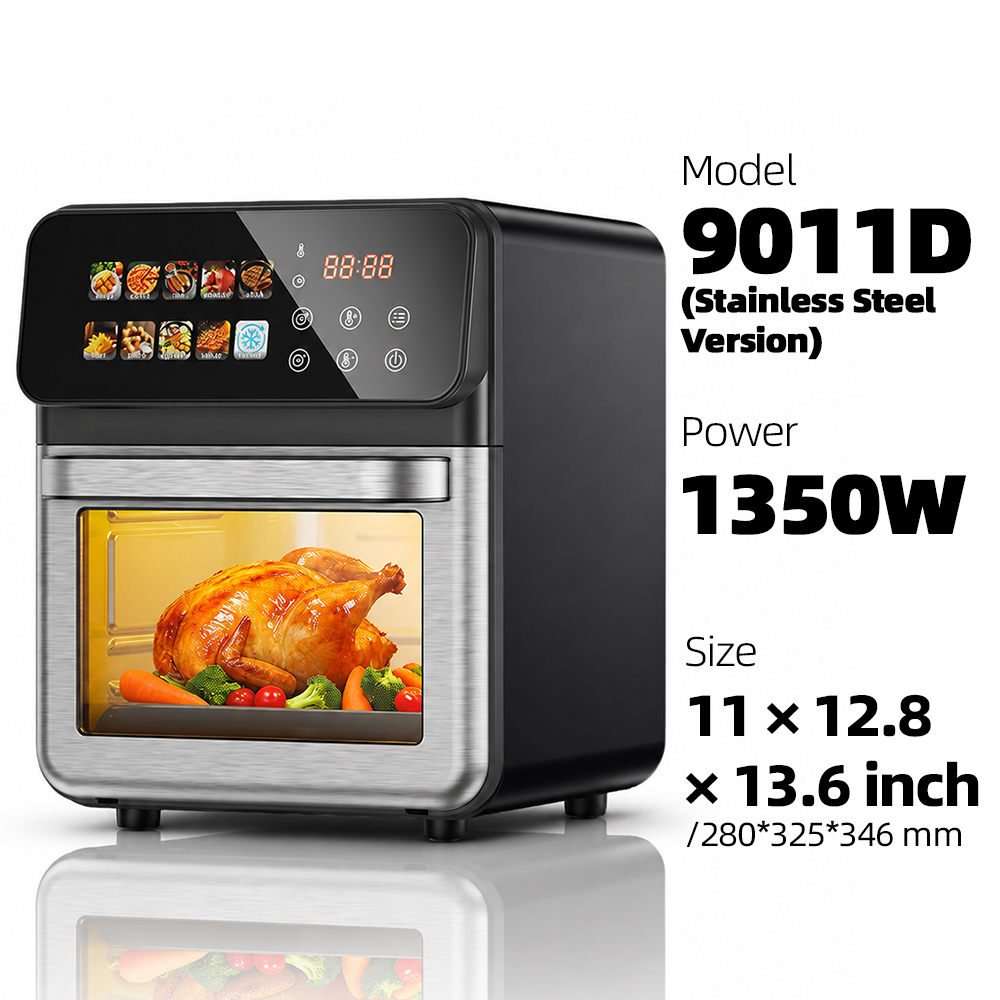 Black-9011D-Stainless Steel Version