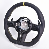 Volant sport personnalisé style M à fond plat pour BMW F10 M5 F16 F20 F22 F25 F26 F30 F31 F32 F34 F35 F36 M3 F80 M4 F82