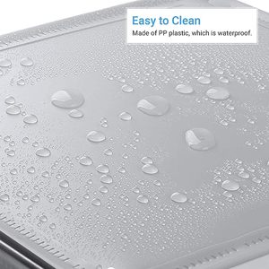 Cubo de tres rejillas <span class=keywords><strong>blanco</strong></span> de <span class=keywords><strong>resina</strong></span> PP fácil de montar Cocina hogar omnipotencia organizador Cocina - Product Image 6