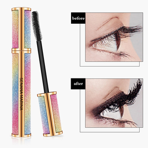 Máscara de Pestañas OBO Cosmetic SENANA, la <span class=keywords><strong>Mejor</strong></span> para Permanente de Pestañas, Empaque de Lujo con Brillantina, Máscara de Pestañas 3D con Fibra, Más Gruesa, Más Larga, Resistente al Agua - Product Image 5