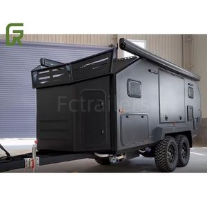 Australian Standard Outdoor Camping Caravan Remorque de voyage tout-terrain pour 2-4 personnes à vendre - Product Image 1
