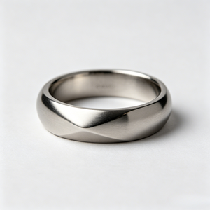 Fabrication de bagues métalliques personnalisées OEM, service de gravure sur mesure, accessoires de couple en alliage personnalisés - Product Image 1