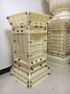 Plástico duradero/Material ABS Textura de madera Molde de pared de hormigón Producto de molde de alta calidad - Product Image 6