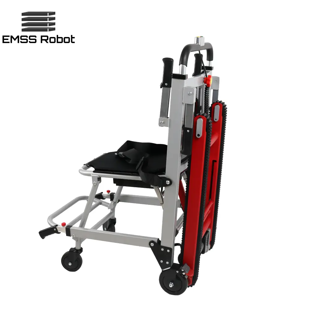 Alüminyum asansör katlanır tekerlekli sandalye merdiven hidrolik taşıma engelli katlanabilir hafif elektrikli tekerlekli sandalye