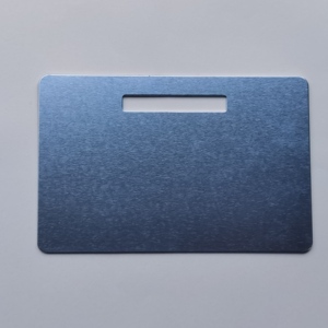 Tùy chỉnh Anodized Nhôm Màu Xanh tên nơi trống du lịch hành lý <span class=keywords><strong>tag</strong></span> - Product Image 1