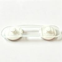 Verrous de sécurité en plastique transparent HDPE adhésifs 3M - Sans perçage, sans résidus, durables, pour armoires/tiroirs/portes