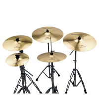 Brass Cymbals Set High Quality Practice Cymbal Set for Drum Kits