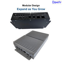 Factory Direct Supply OEM ODM Mini ITX PC Case 170*170mm Aluminum Enclosure Micro Computer Computer Case DM14