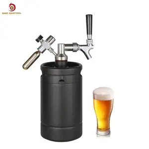 Atacado Portátil Aço Inoxidável 304 Beer Keg Dispenser Barril Vinho Para O Partido