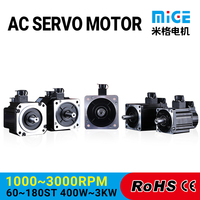 Pièces de machine de gravure MiGe, contrôleur de moteur servo 800W, indice de protection IP54, garantie de 3 mois, machine à fendre, distributeur de colle, modèle