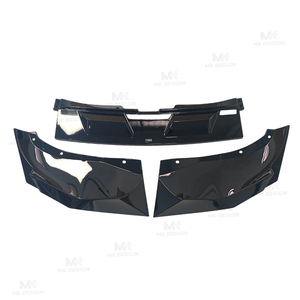 VTEN Style PP materiale paraurti anteriore Spoiler mento per <span class=keywords><strong>BMW</strong></span> G05 x 5 2019-2022 <span class=keywords><strong>nero</strong></span> lucido labbra anteriori splitter auto - Product Image 2