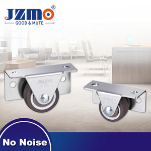 Rueda Giratoria de Plástico Universal Mini, Silenciosa, con Placa Direccional, Ruedas de Nailon, Capacidad de Carga de 30 kg, Diseño Moderno, para Gimnasio al Aire Libre - Product Image 1