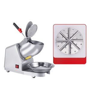 เครื่องบดน้ำแข็งสแตนเลสแบบสองใบมีด เครื่องบดน้ำแข็งสำหรับสมูทตี้ ใช้งานหนัก ทนทาน พร้อมระบบป้องกันความปลอดภัย - Product Image 5