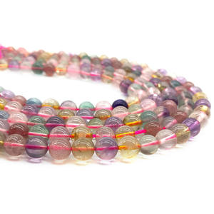 Cuentas de Piedra Natural para Moda DIY, Cuentas Coloridas de 8mm, Ónix Mate, Cuentas Sueltas al por Mayor, Gemas de Cristal - Product Image 1