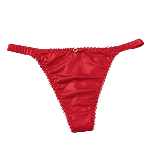 Ropa Interior Sexy para Mujer Más Vendida de <span class=keywords><strong>Victoria</strong></span>'s <span class=keywords><strong>Secret</strong></span> 2025, Bragas al por Mayor, Tanga con Logotipo en la Cintura - Product Image 1