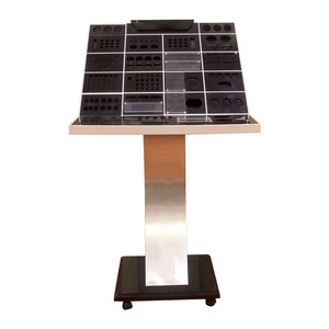 120x90x130cm Centro comercial Productos de belleza Mostrador Estante de exhibición Cosméticos acrílicos Lápiz labial Kit integral Contador - Product Image 1