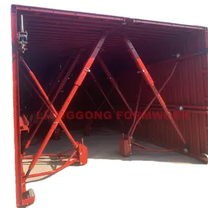 China Manufacturer Lianggong High Efficiency Reusable Steel Tunnel Framework Forms Concrete