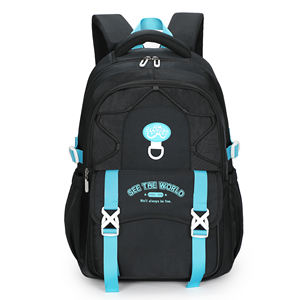 Oxford Wind Women's Patterned Letter Style Schoolbags Zipper Closure <strong>Backpack</strong> for Teenage College Students - Product Image 6