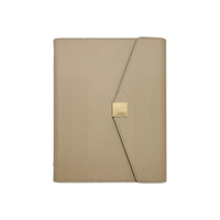 Logo personnalisable A5 reliure à spirale en cuir PU personnalisé couverture rigide Journal planificateur cadeau 100gsm Pages intérieures cahier