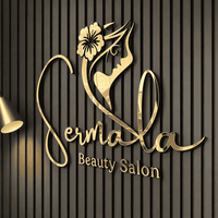 Lettres de logo personnalisées en acrylique miroir or rose 3D pour panneau mural de salon de manucure et affichage de la marque