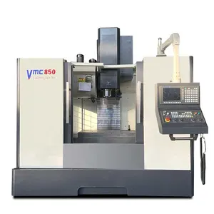 VMC850 Cnc işleme merkezi çin metal çalışma için 4 eksen dikey CNC işleme makinesi