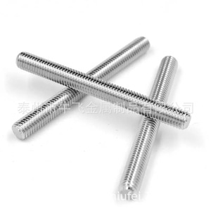 Varillas Roscadas Completamente de Acero Inoxidable Niufei 304, M3 M4 M5 M6 M8 M10, Métricas DIN976 Grado A, Pulimentadas - Product Image 1