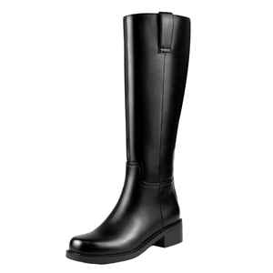 Platform Pole Dance Super High Heel Knee-High Zipper-<b>Up</b> PU Upper Chukka <b>Boot</b> Crystal Diamond Rhinestones Transparent Winter - Product Image 1
