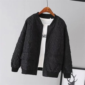 Solid Color Ladies Short Baseball <strong>Jacket</strong> 2023 New Korean Spring Casual <strong>White</strong> <strong>Jacket</strong> Top Female Cardigan Zipper <strong>Jackets</strong> Fashion - Product Image 2