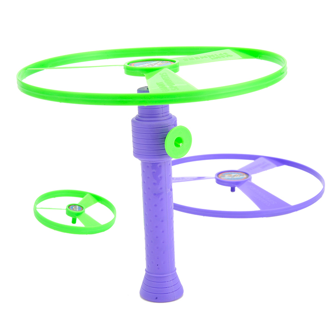 Huiye 2024 Hot Selling Plastic UFO Flying Saucer Promotional Gift Items Kids Toys