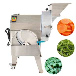 Commercial Electric Stainless <strong>Spiral</strong> Potato Vegetable Cutting Machine Industrial Vegetable Cutter - Product Image 1