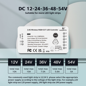 Zigbee <span class=keywords><strong>RGB</strong></span> + CCT LED Strip điều khiển mix <span class=keywords><strong>RGB</strong></span> và kép màu trắng có thể điều khiển cùng một lúc độ sáng có thể điều chỉnh DC12 ~ 54V - Product Image 3