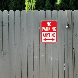 Tùy Chỉnh Vinyl Dán Cảnh Báo Đường An Toàn Giao Thông Đường Dấu Hiệu Phản Quang <span class=keywords><strong>Sticker</strong></span> Không Có Bãi Đậu Xe Cảnh Báo <span class=keywords><strong>Sticker</strong></span> - Product Image 3