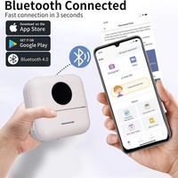 Imprimante thermique portable transfrontalière la plus vendue pour connectivité Type-C, imprimante photo compacte sans encre pour la maison